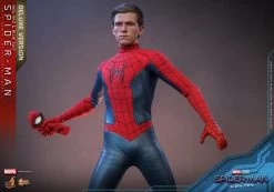 Hot Toys Spider-Man: No Way Home - Spider-Man (New Red & Blue Suit) Deluxe 1/6 Scale Figure -Toy Store spider man new red and blue suit deluxe version marvel gallery 639cb466386c6