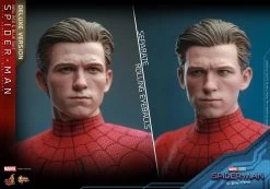 Hot Toys Spider-Man: No Way Home - Spider-Man (New Red & Blue Suit) Deluxe 1/6 Scale Figure -Toy Store spider man new red and blue suit deluxe version marvel gallery 639cb466cdb65
