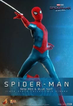 Hot Toys Spider-Man: No Way Home - Spider-Man (New Red & Blue Suit) 1/6 Scale Figure