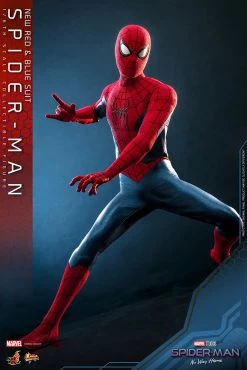 Hot Toys Spider-Man: No Way Home - Spider-Man (New Red & Blue Suit) 1/6 Scale Figure -Toy Store spider man new red and blue suit marvel gallery 63d8128703606