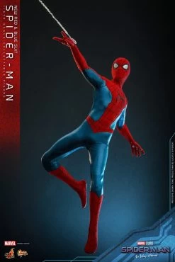 Hot Toys Spider-Man: No Way Home - Spider-Man (New Red & Blue Suit) 1/6 Scale Figure -Toy Store spider man new red and blue suit marvel gallery 63d81287d0e8b
