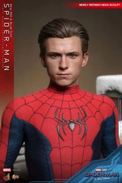 Hot Toys Spider-Man: No Way Home - Spider-Man (New Red & Blue Suit) 1/6 Scale Figure -Toy Store spider man new red and blue suit marvel gallery 642c8c5b3a843