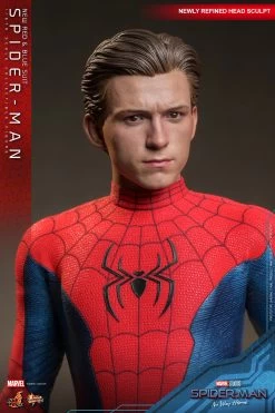 Hot Toys Spider-Man: No Way Home - Spider-Man (New Red & Blue Suit) 1/6 Scale Figure -Toy Store spider man new red and blue suit marvel gallery 642c8c5de6fbf