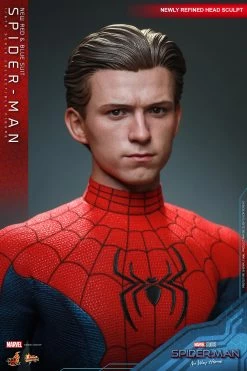 Hot Toys Spider-Man: No Way Home - Spider-Man (New Red & Blue Suit) 1/6 Scale Figure -Toy Store spider man new red and blue suit marvel gallery 642c8c5e99dc1