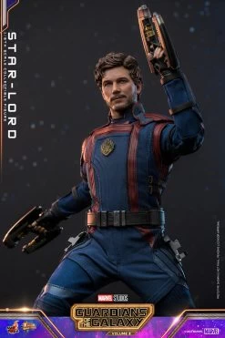 Hot Toys Guardians Of The Galaxy: Vol. 3 - Star-Lord 1/6 Scale Figure -Toy Store star lord gallery 646655c92c6c0
