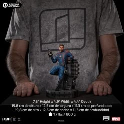 Iron Studios Guardians Of The Galaxy: Vol. 3 - Star-Lord 1/10 Scale Statue -Toy Store star lord gallery 651b3c2b91765