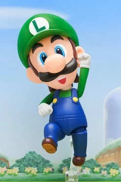 GOOD SMILE COMPANY Super Mario Nendoroid Luigi -Toy Store super mario nendoroid luigi 4th run 112080 c1d9f