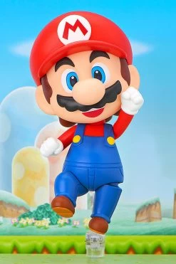 GOOD SMILE COMPANY Super Mario Nendoroid Mario -Toy Store super mario nendoroid mario 4th run 112084 4fc58