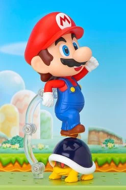 GOOD SMILE COMPANY Super Mario Nendoroid Mario -Toy Store super mario nendoroid mario 4th run 112084 a5e61