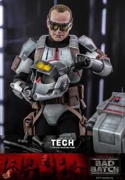 Hot Toys Star Wars: The Bad Batch - Tech 1/6 Scale Figure -Toy Store tech star wars gallery 640775e8ede5e