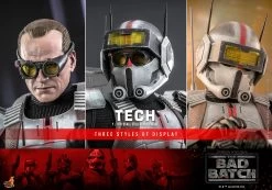 Hot Toys Star Wars: The Bad Batch - Tech 1/6 Scale Figure -Toy Store tech star wars gallery 64077601829ce