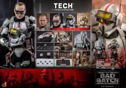 Hot Toys Star Wars: The Bad Batch - Tech 1/6 Scale Figure -Toy Store tech star wars gallery 64077601e5a6e