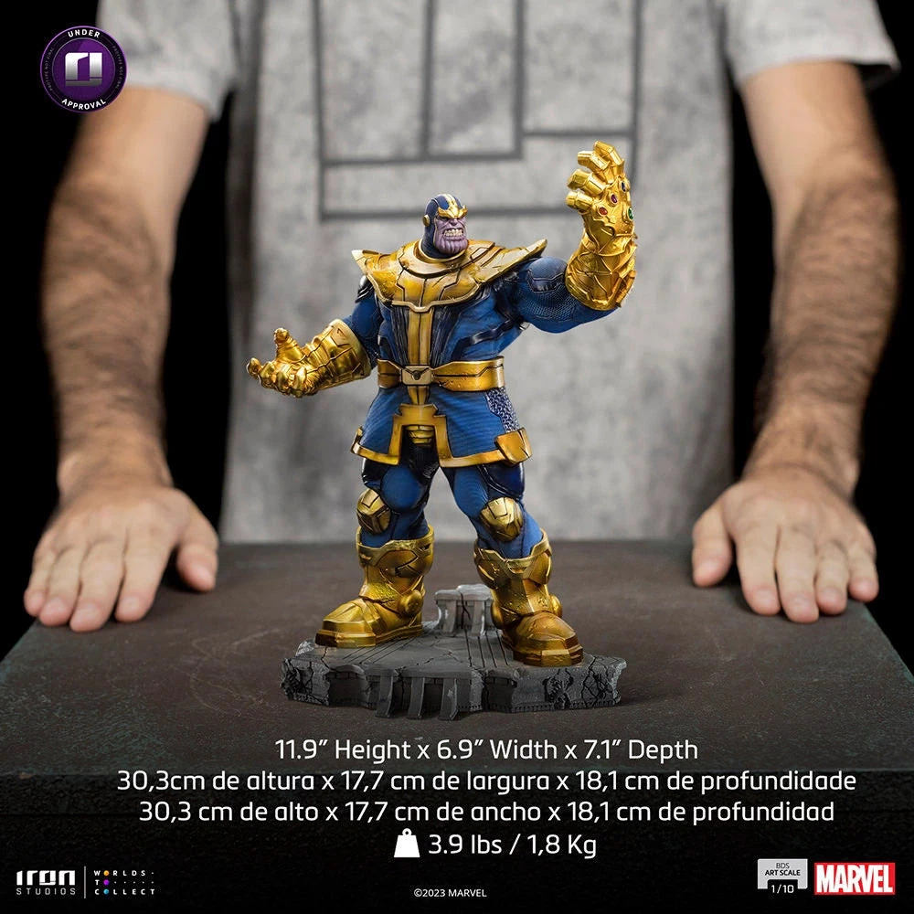 Iron Studios Marvel Comics - Thanos 1/10 Scale Statue 13 Iron Studios Marvel Comics - Thanos 1/10 Scale Statue - Image 11