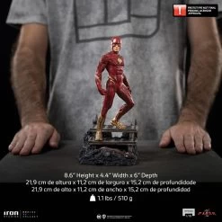 Iron Studios The Flash - Flash 1/10 Scale Statue -Toy Store the flash dc comics gallery 647f8049d5dfd