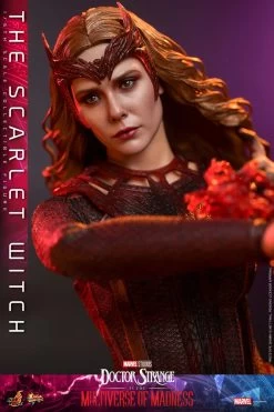 Hot Toys Doctor Strange 2: Multiverse Of Madness - Scarlet Witch 1/6 Scale Figure -Toy Store the scarlet witch marvel gallery 628d1ac023e5a