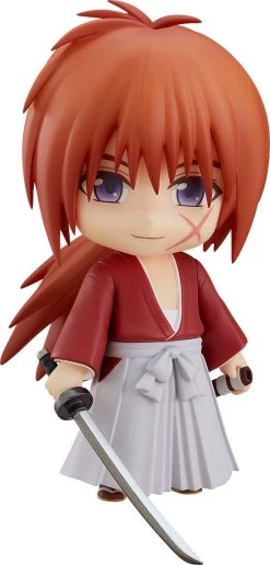 GOOD SMILE COMPANY Rurouni Kenshin Meiji Swordsman Romantic Tan Nendoroid Kenshin Himura 2023 Version