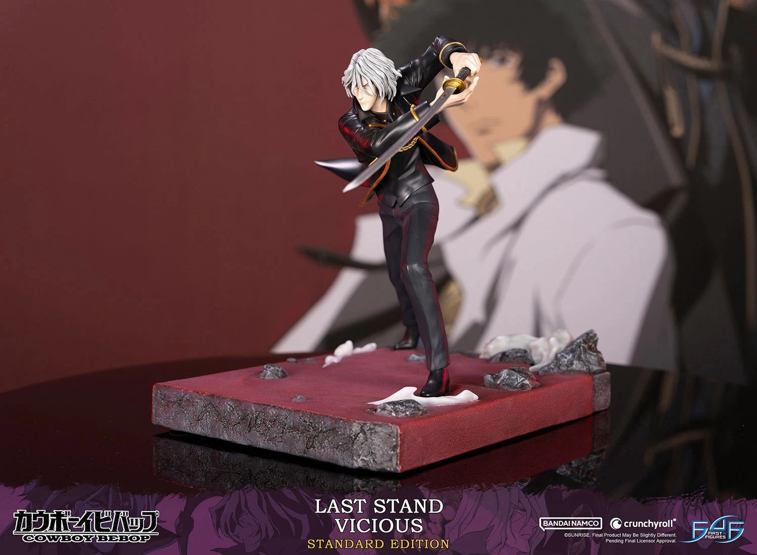 First 4 Figures Cowboy Bebop - Last Stand Vicious Statue 5 First 4 Figures Cowboy Bebop - Last Stand Vicious Statue - Image 3