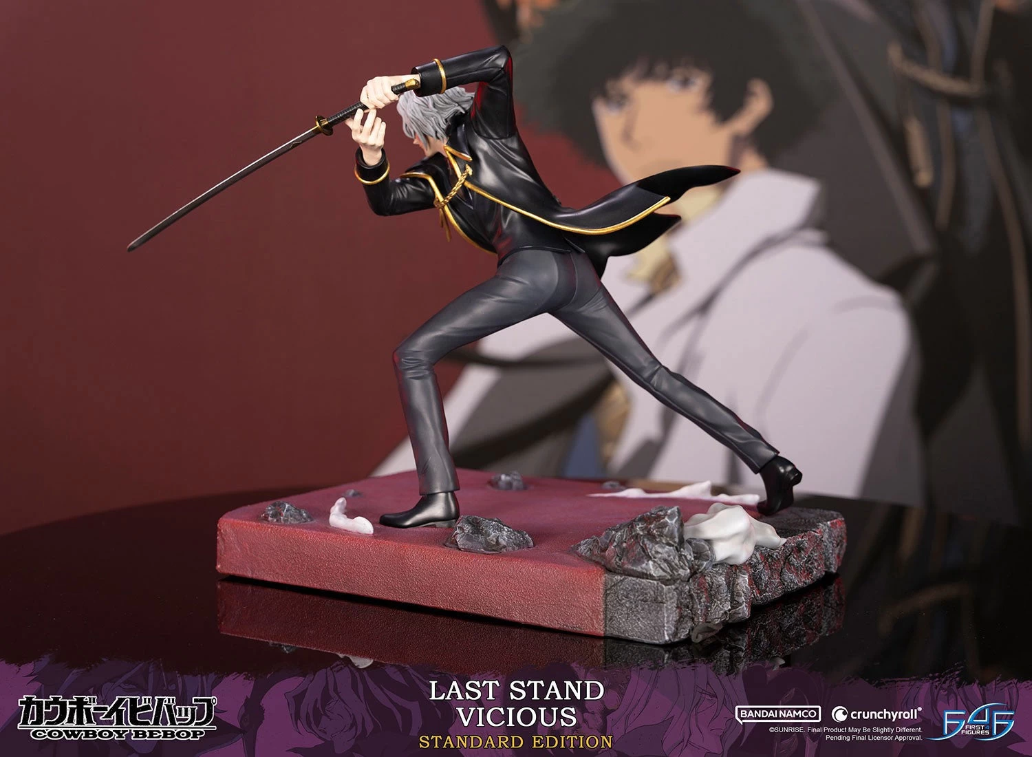 First 4 Figures Cowboy Bebop - Last Stand Vicious Statue 7 First 4 Figures Cowboy Bebop - Last Stand Vicious Statue - Image 5
