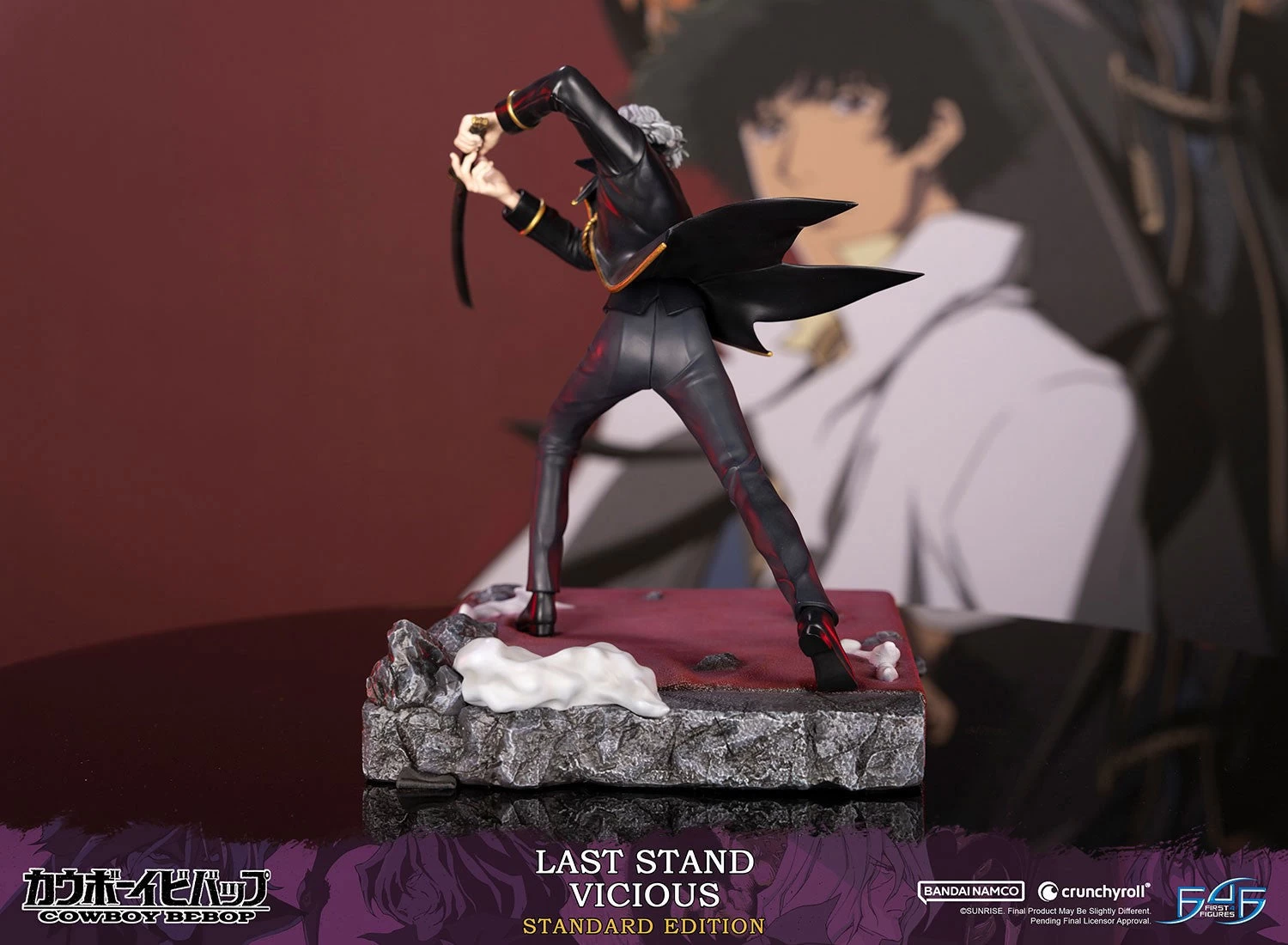 First 4 Figures Cowboy Bebop - Last Stand Vicious Statue 6 First 4 Figures Cowboy Bebop - Last Stand Vicious Statue - Image 4