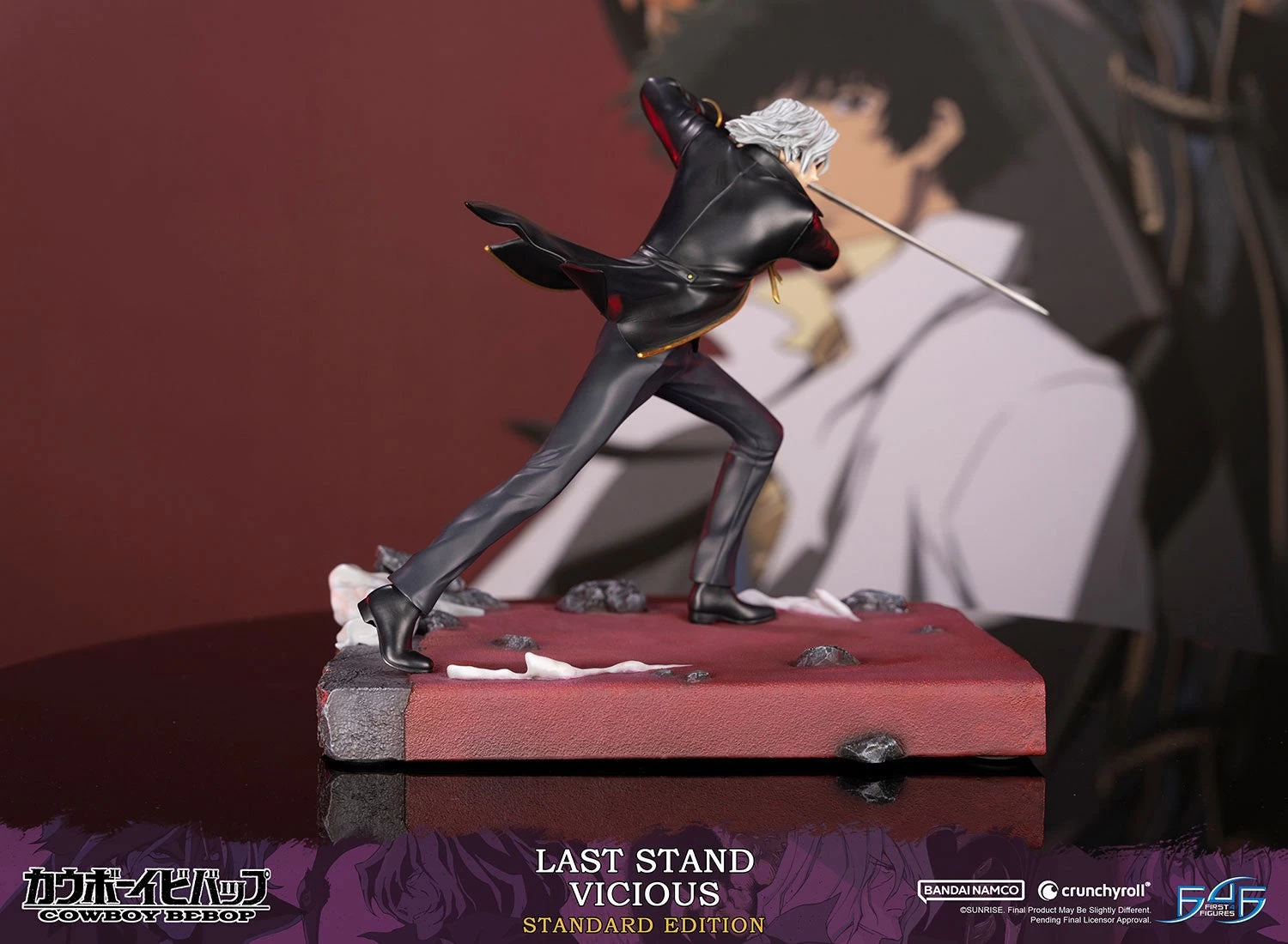 First 4 Figures Cowboy Bebop - Last Stand Vicious Statue 9 First 4 Figures Cowboy Bebop - Last Stand Vicious Statue - Image 7