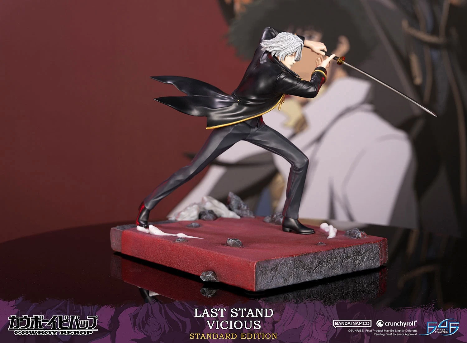First 4 Figures Cowboy Bebop - Last Stand Vicious Statue 11 First 4 Figures Cowboy Bebop - Last Stand Vicious Statue - Image 9