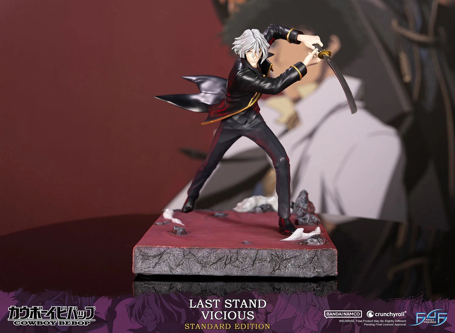 First 4 Figures Cowboy Bebop - Last Stand Vicious Statue 10 First 4 Figures Cowboy Bebop - Last Stand Vicious Statue - Image 8