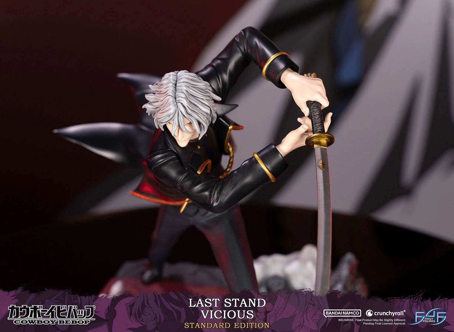 First 4 Figures Cowboy Bebop - Last Stand Vicious Statue 14 First 4 Figures Cowboy Bebop - Last Stand Vicious Statue - Image 12