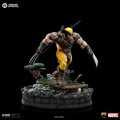 Iron Studios X-Men - Wolverine Unleashed Deluxe 1/10 Scale Statue -Toy Store wolverine unleashed deluxe marvel gallery 64ed1f5fb7ef4