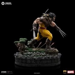 Iron Studios X-Men - Wolverine Unleashed Deluxe 1/10 Scale Statue -Toy Store wolverine unleashed deluxe marvel gallery 64ed1f6156143