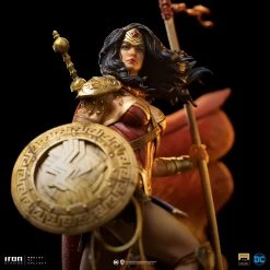 Iron Studios Wonder Woman - Unleashed 1/10 Scale Statue -Toy Store wonder woman unleashed dc comics gallery 644c0a89469b6