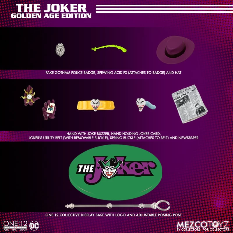 Batman - The Joker: Golden Age ONE:12 Collective Figure 21 Batman - The Joker: Golden Age ONE:12 Collective Figure - Image 19